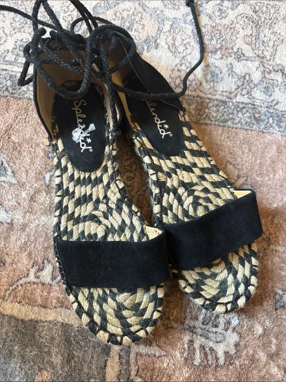 NEW Splendid Eliza Platform Espadrilles size 9